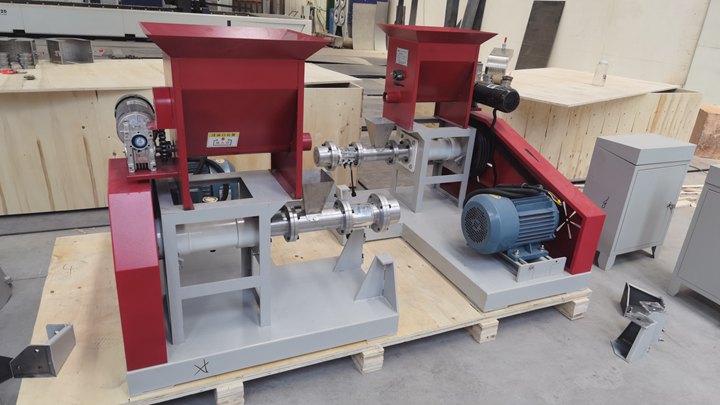 Double Screw Floating Fish Food Extruder Machine - China Fish 